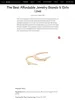Sample Item: Large Shooting Star Open Hoop Earrings - 16G sold by Maison Miru