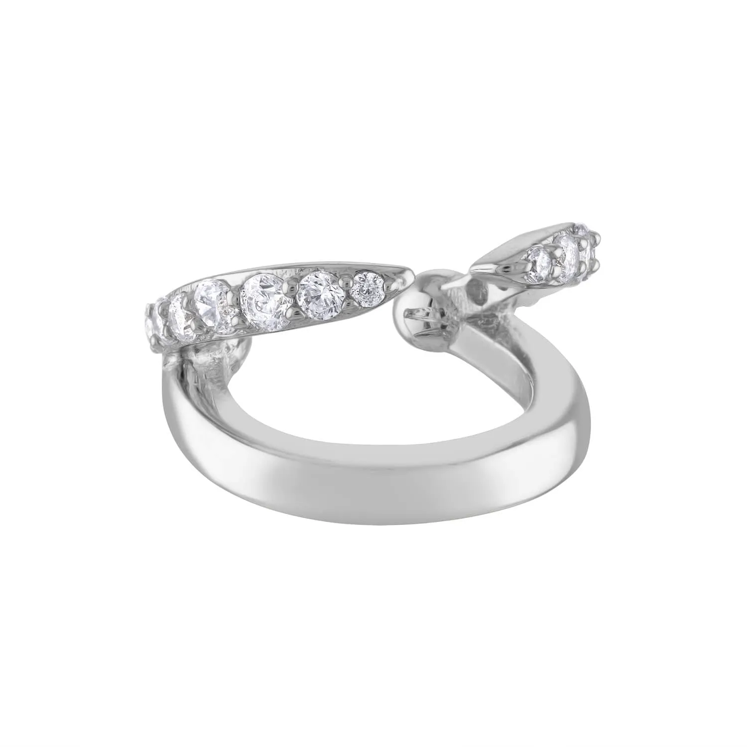 Sample Item: Rebel Ear Cuff in Sterling Silver sold by Maison Miru