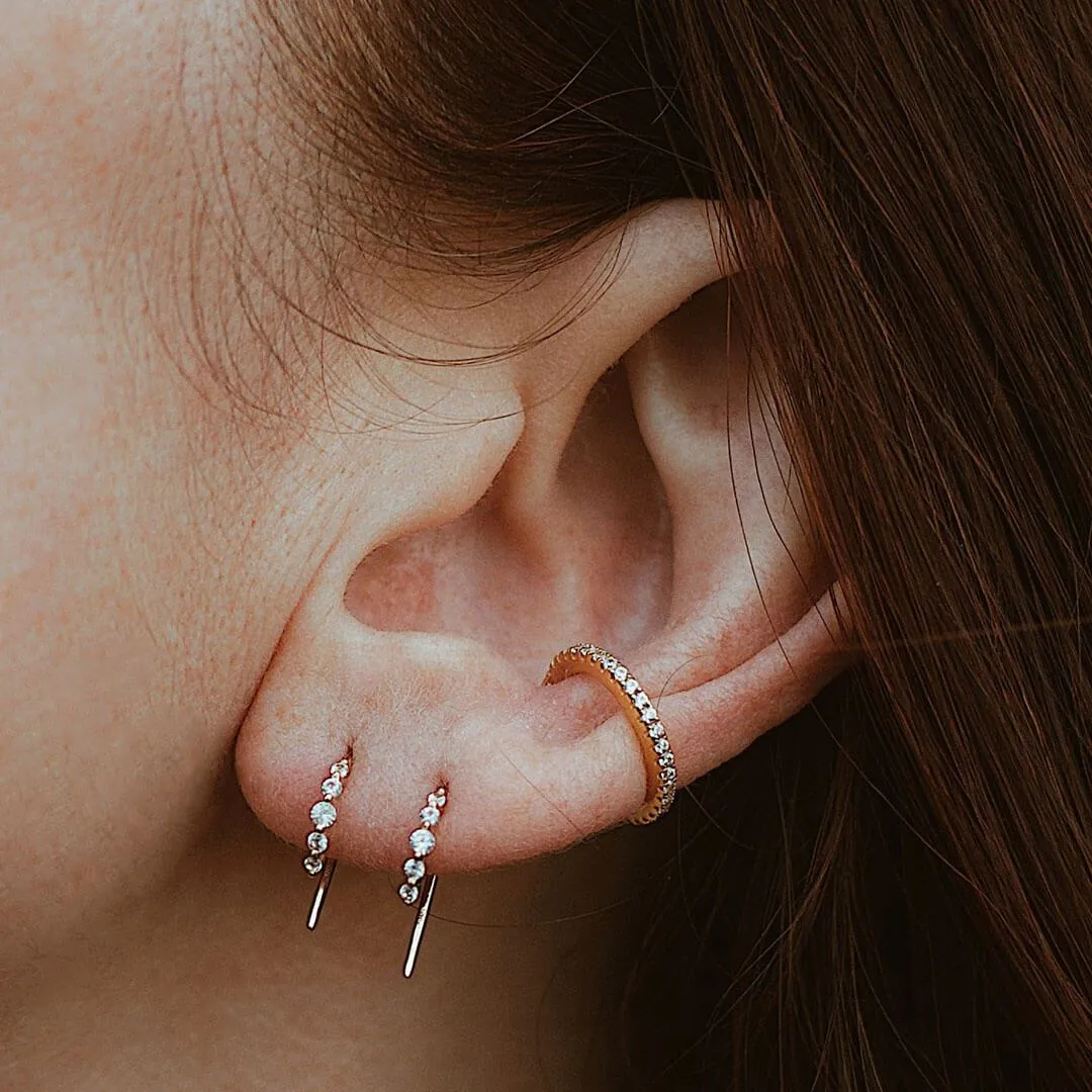 Sample Item: Eternity Ear Cuff sold by Maison Miru product image thumbnail 5