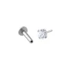 Sample Item: Celestial Crystal Push Pin Flat Back Earring sold by Maison Miru