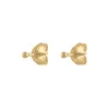 Tiny Secret Studs in 14k Gold sold by Maison Miru