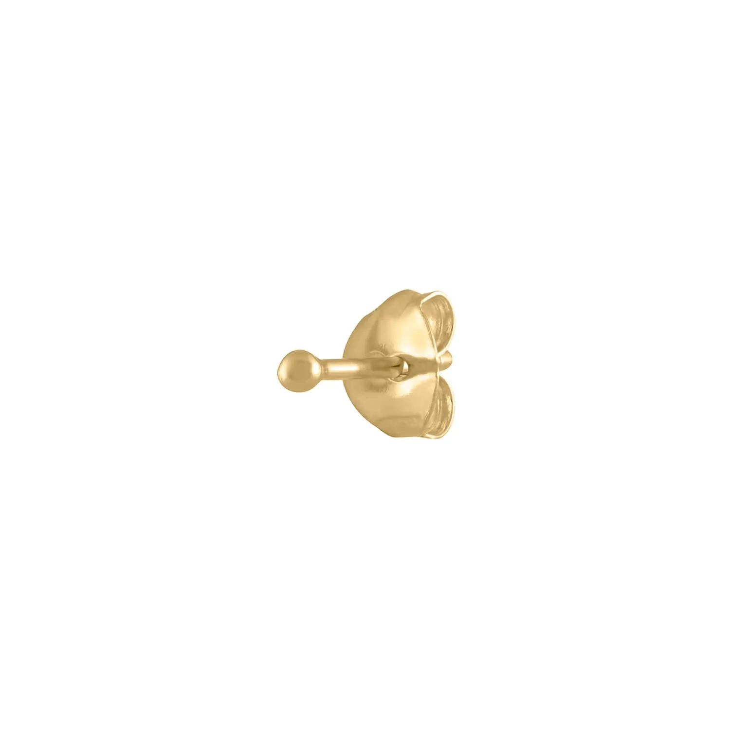 Tiny Secret Studs in 14k Gold sold by Maison Miru product image thumbnail 4