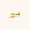 Bolt Push Pin Flat Back Earring sold by Maison Miru
