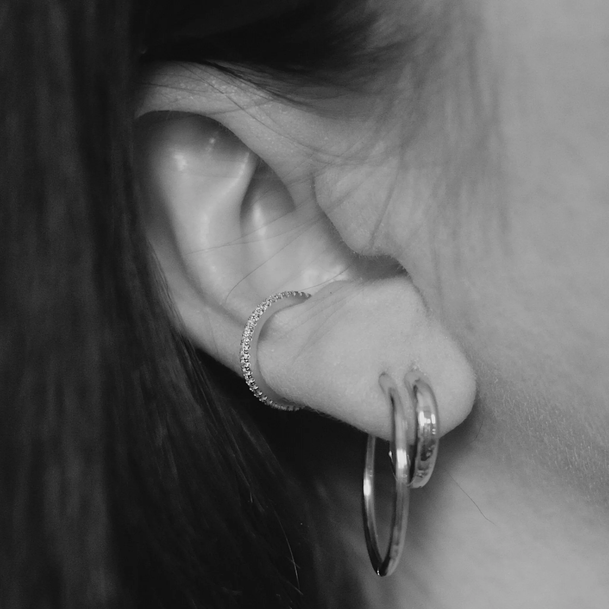 Sample Item: Bold Hoops sold by Maison Miru product image thumbnail 4