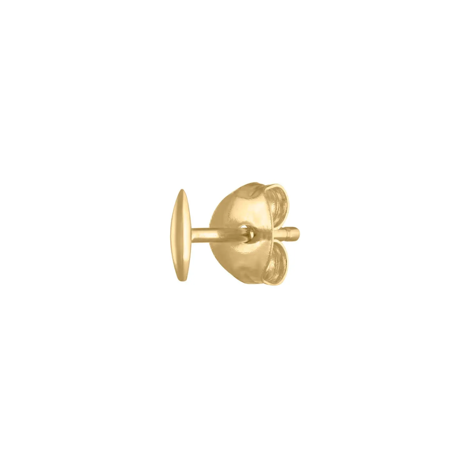 Secret Sliver Studs in 14k Gold sold by Maison Miru product image thumbnail 5