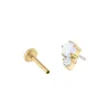 Sample Item: Wish and Hope Opal Push Pin Flat Back Earring sold by Maison Miru