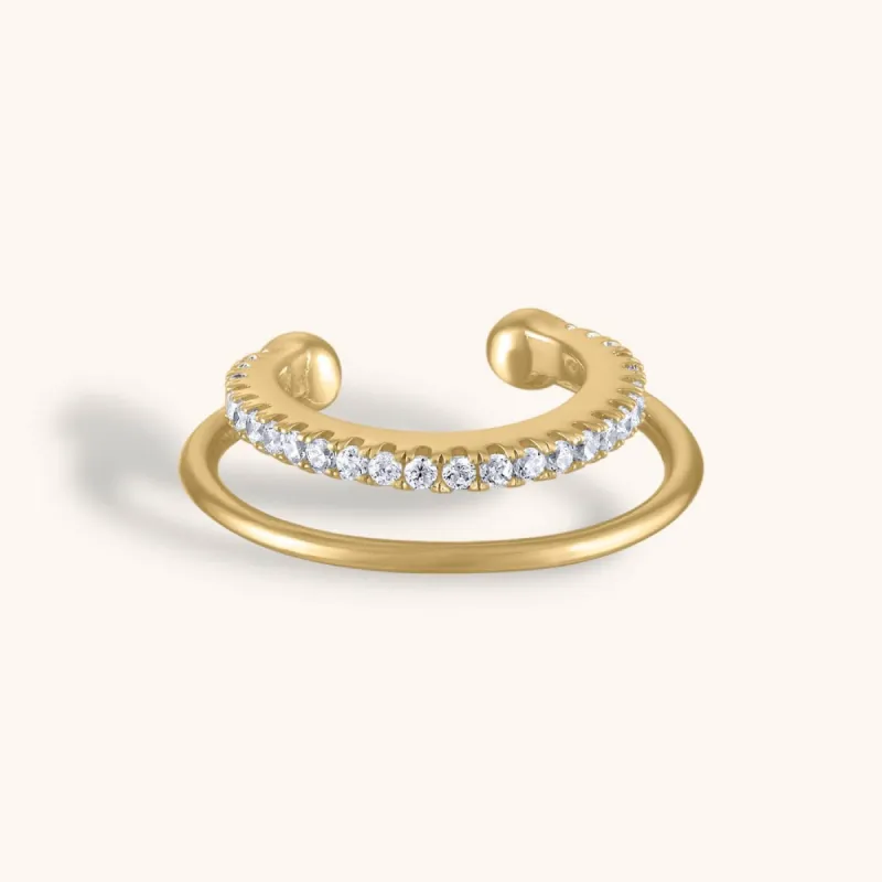 Eternity Echo Ear Cuff sold by Maison Miru