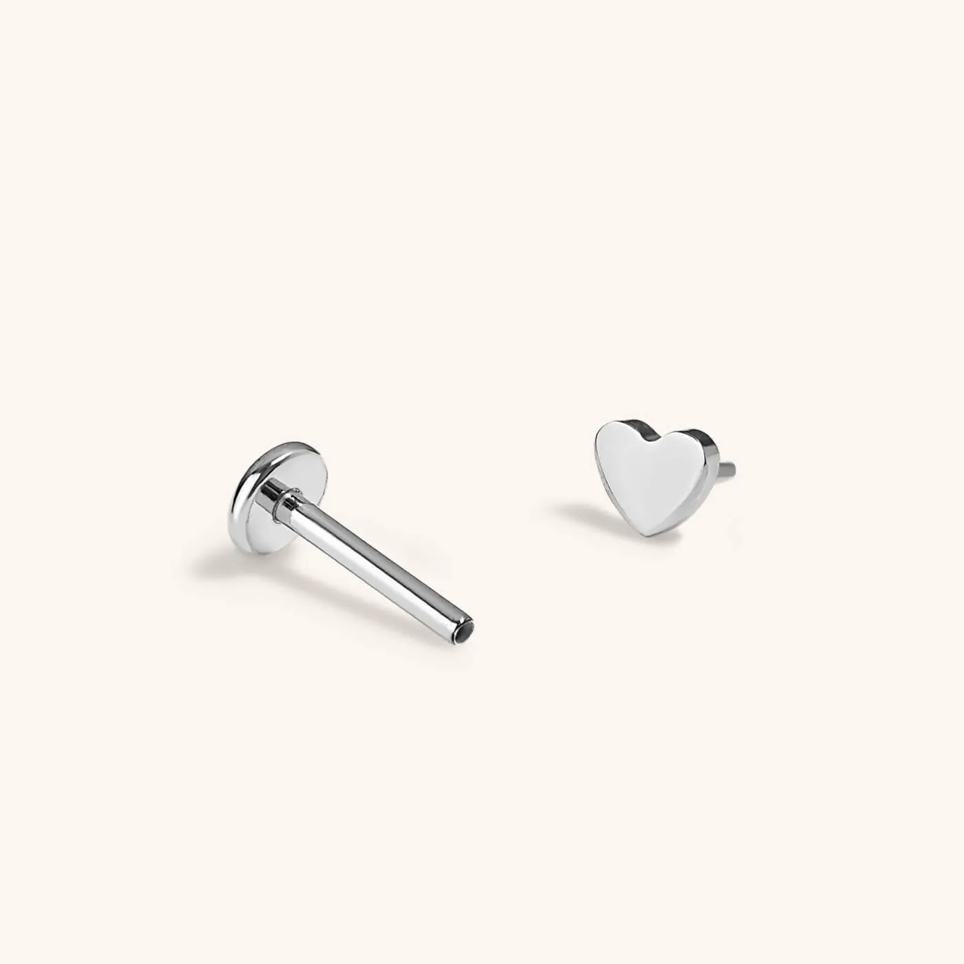Classic Heart Nap Earrings sold by Maison Miru product image thumbnail 5