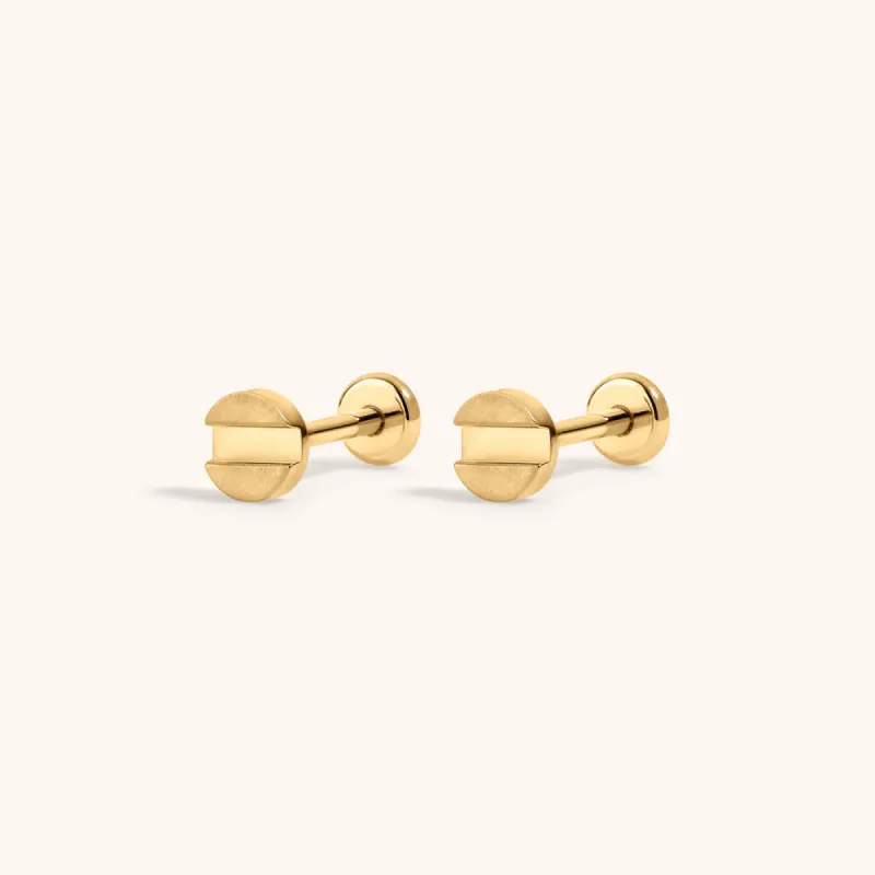 Bolt Nap Earrings sold by Maison Miru