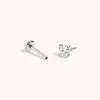Moissanite Nap Earrings sold by Maison Miru