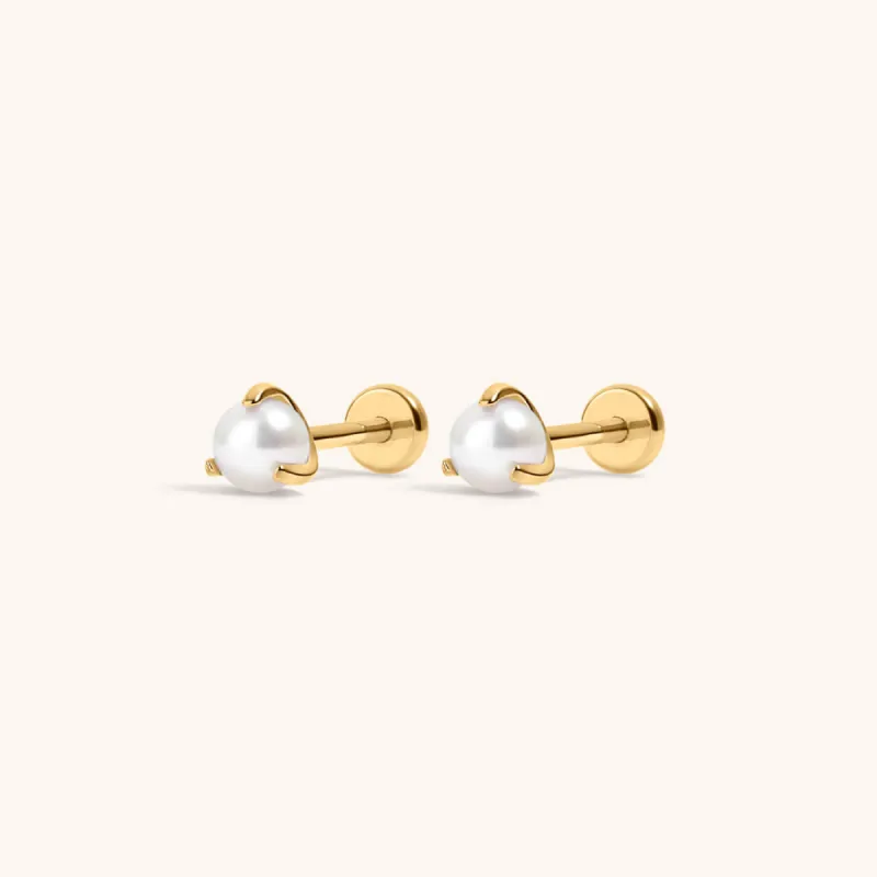 Pearl Nap Earrings sold by Maison Miru