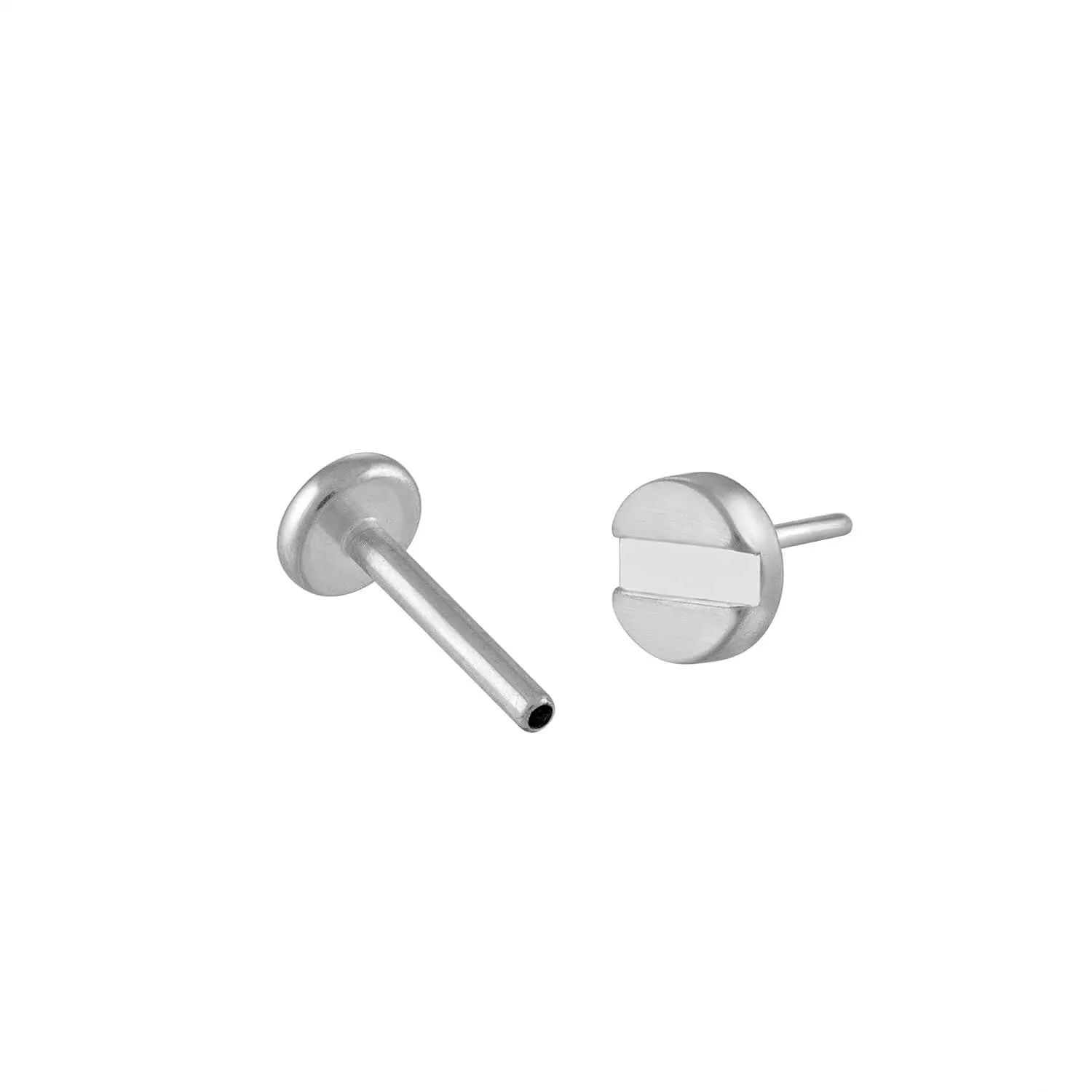 Sample Item: Bolt Push Pin Flat Back Earring sold by Maison Miru product image thumbnail 5
