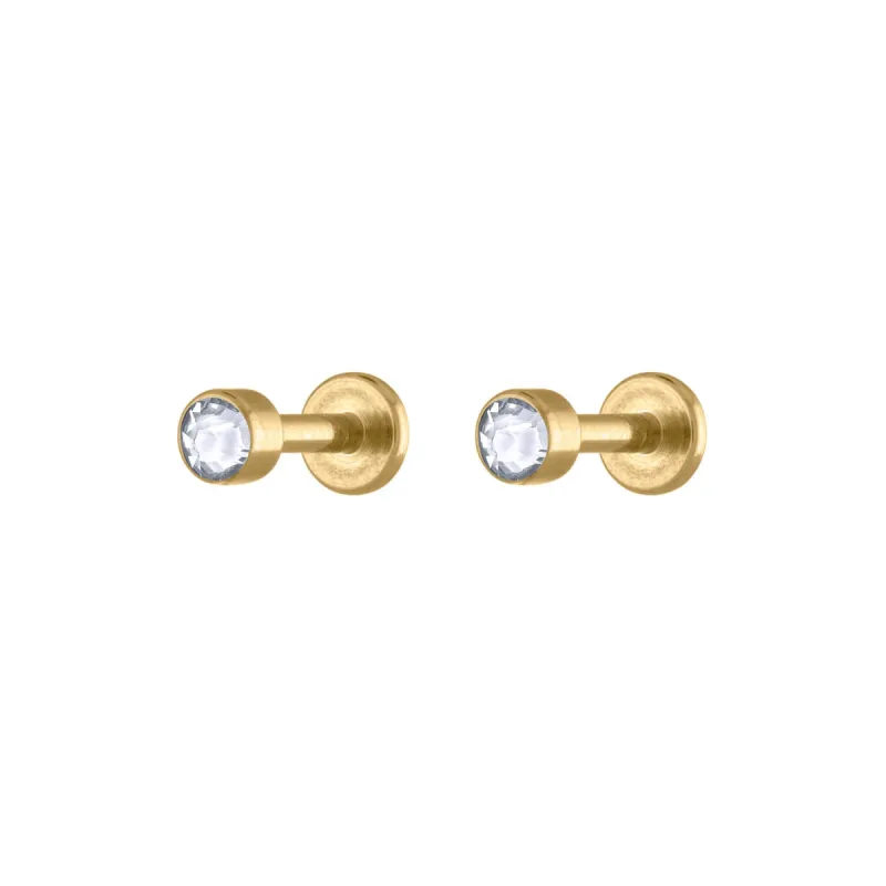 Sample Item: Tiny Crystal Nap Earrings sold by Maison Miru