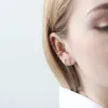 Sample Item: Pave Bar Studs in Sterling Silver sold by Maison Miru