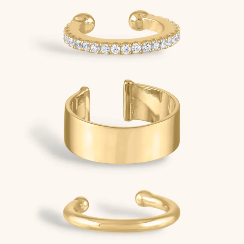 Essential Ear Cuff Trio sold by Maison Miru