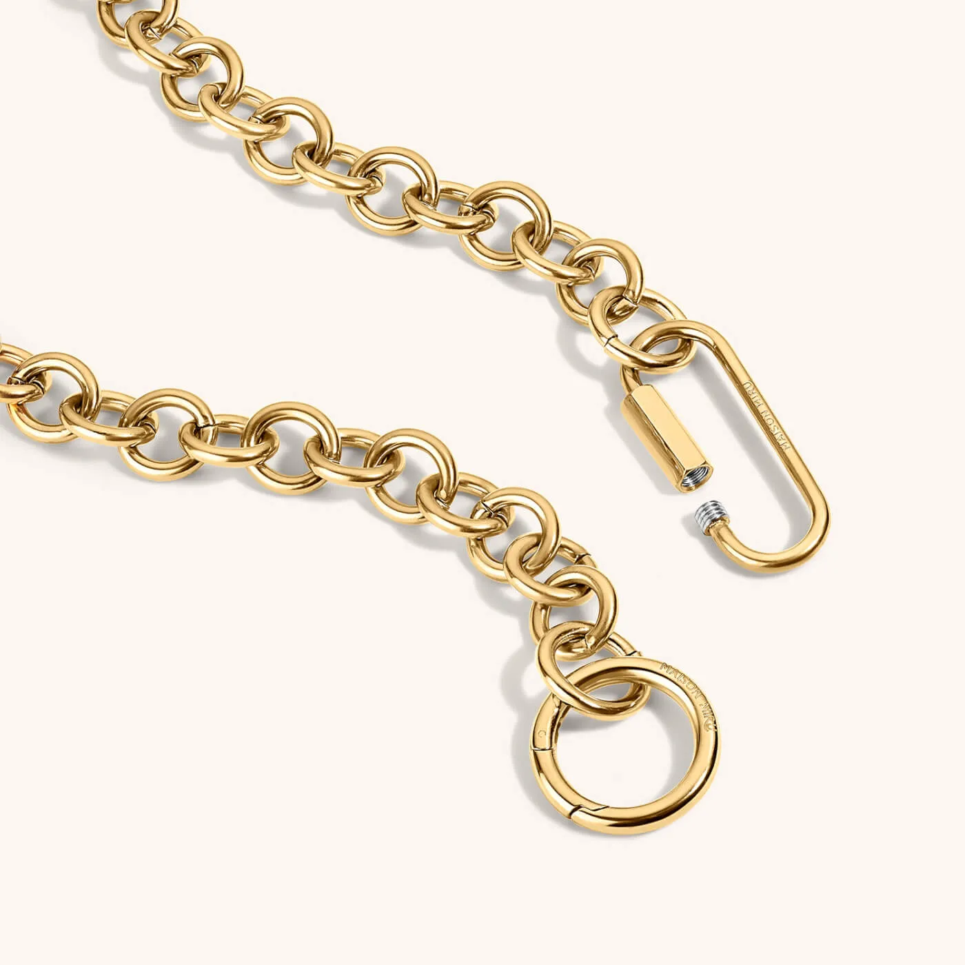 Bubble Lock Necklace sold by Maison Miru product image thumbnail 4
