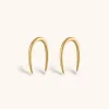 Whisper Open Hoop Earrings sold by Maison Miru