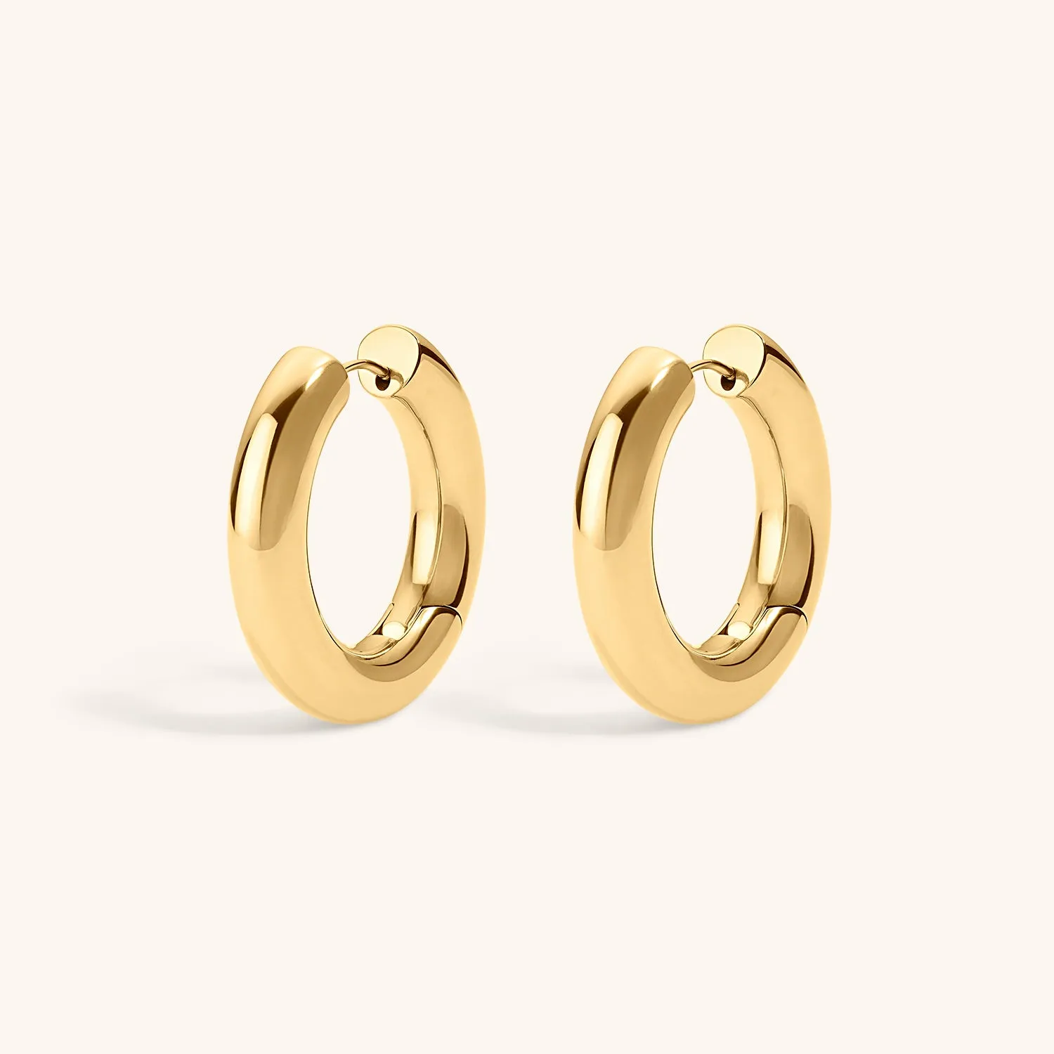 Every Body Hoops in Titanium sold by Maison Miru