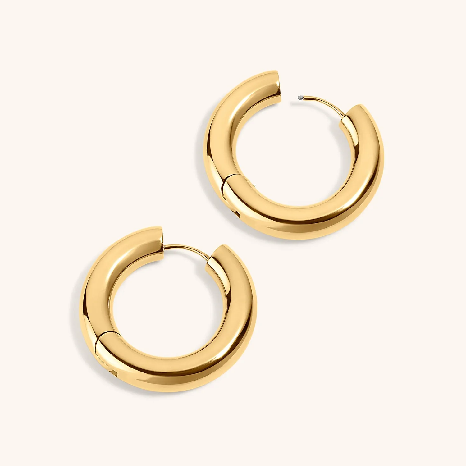 Every Body Hoops in Titanium sold by Maison Miru product image thumbnail 4