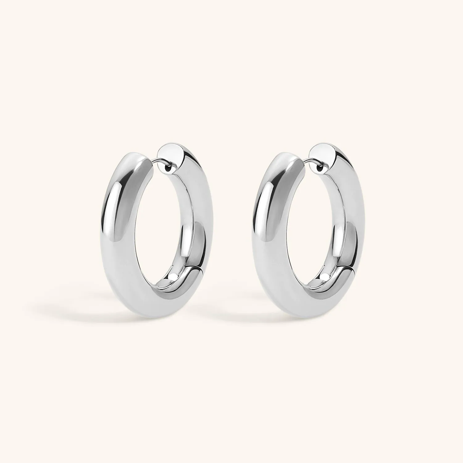 Every Body Hoops in Titanium sold by Maison Miru product image thumbnail 5