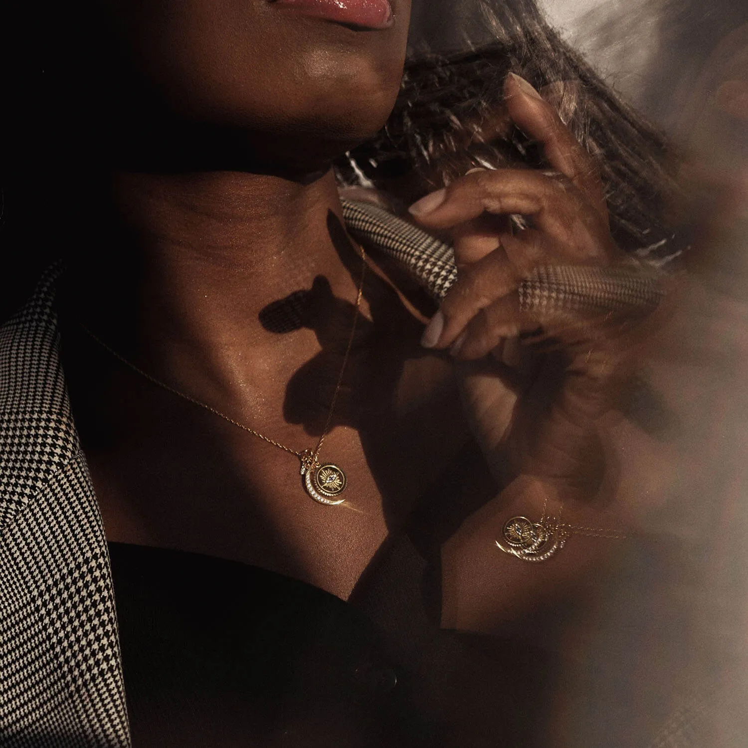 Sample Item: Pave Moon Charm sold by Maison Miru product image thumbnail 2