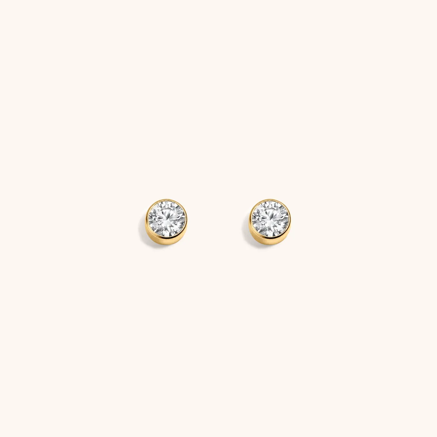 Sample Item: Tiny Crystal Studs in Titanium sold by Maison Miru product image thumbnail 3