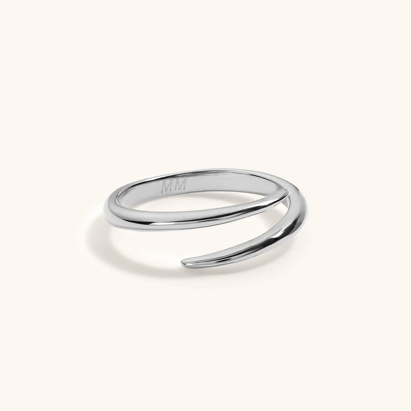 Sample Item: Bold Infinite Stacking Ring sold by Maison Miru product image thumbnail 4