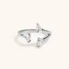 Sample Item: Floating Dewdrop Stacking Ring III sold by Maison Miru