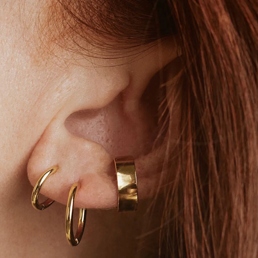 Sample Item: Classic Hoops in Titanium sold by Maison Miru product image thumbnail 3