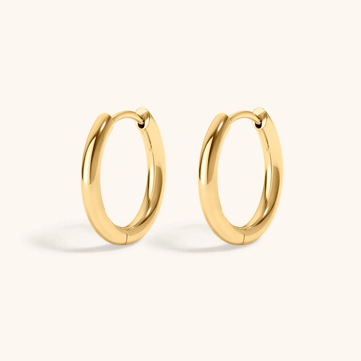 Sample Item: Classic Hoops in Titanium sold by Maison Miru