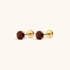 Sample Item: Garnet Nap Earrings sold by Maison Miru