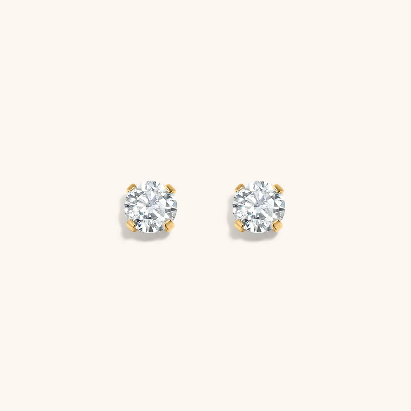 Sample Item: Moissanite Nap Earrings sold by Maison Miru product image thumbnail 5