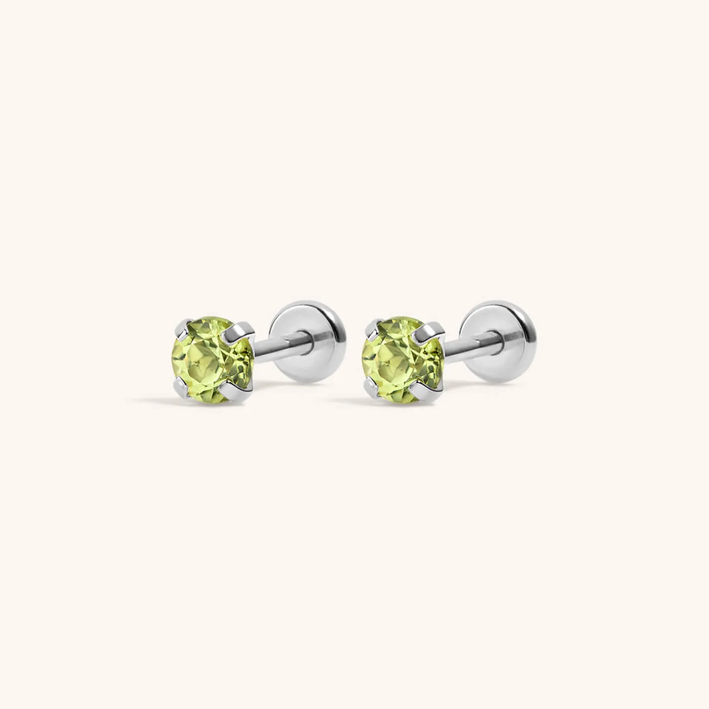 Sample Item: Peridot Nap Earrings sold by Maison Miru product image thumbnail 4