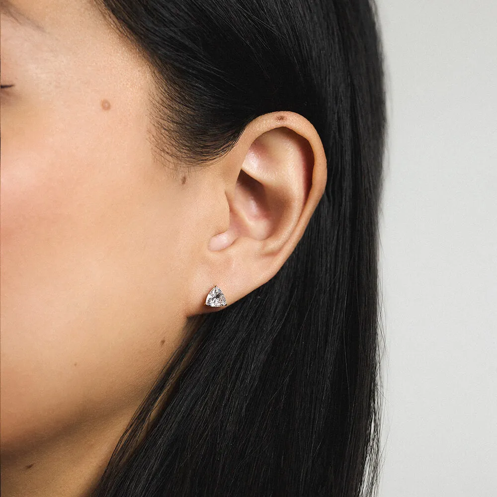 Celestial Crystal Trillion Nap Earrings sold by Maison Miru product image thumbnail 2