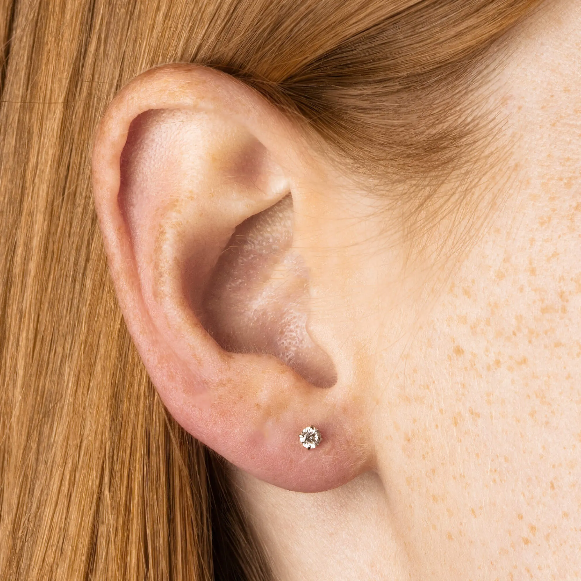 Lab Grown Diamond Nap Earrings sold by Maison Miru product image thumbnail 3