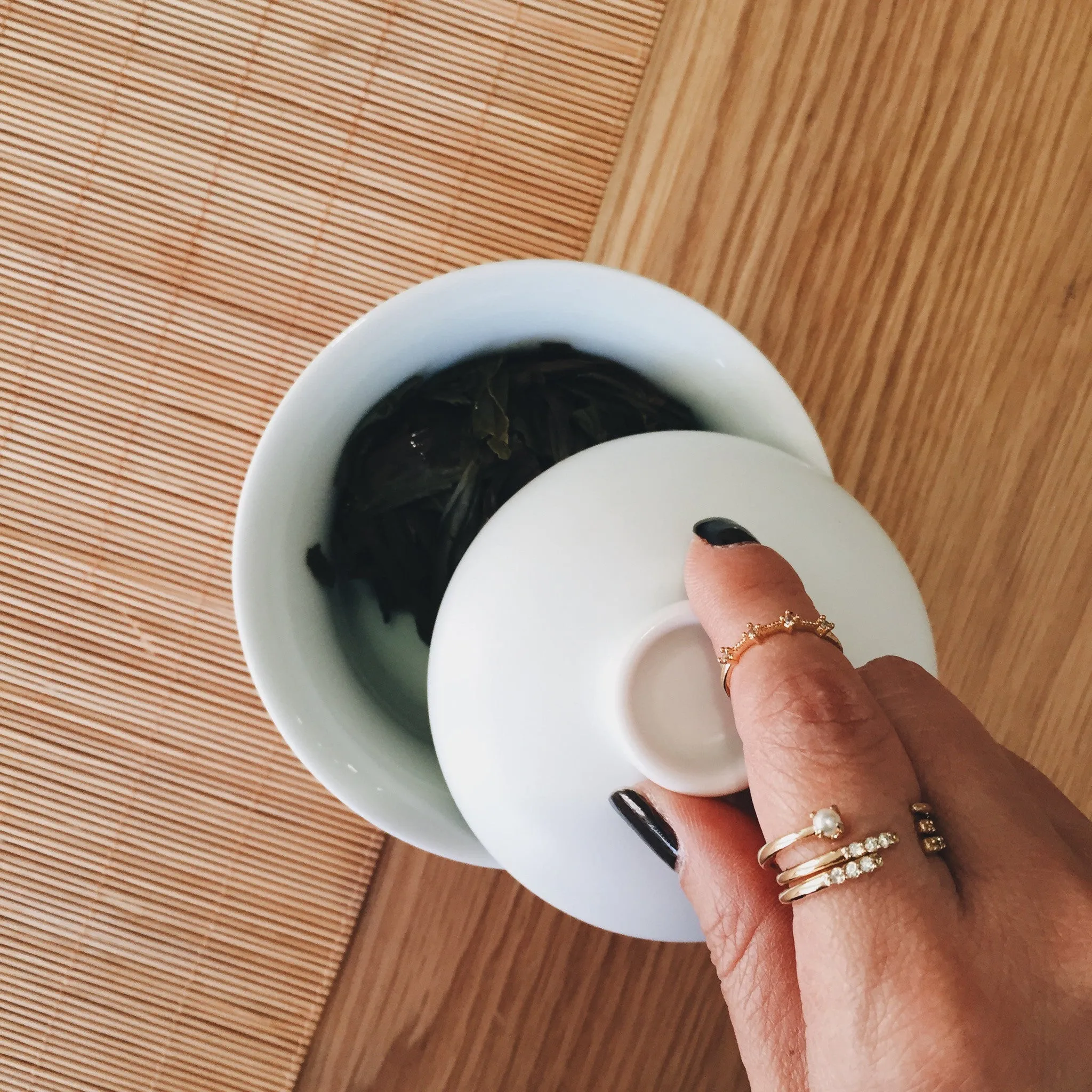 Sample Item: Ariel Ring in Sterling Silver sold by Maison Miru product image thumbnail 2