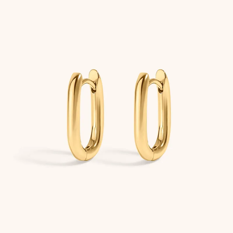 Halo Oval Hoops, 15mm made by Maison Miru