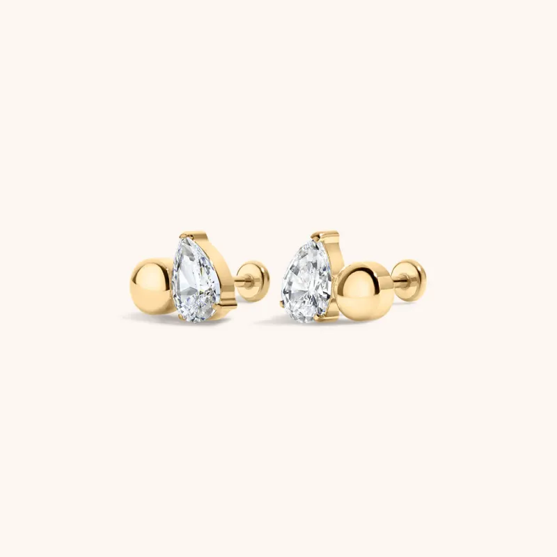 Sample Item: Toi Et Moi Nap Earrings made by Maison Miru