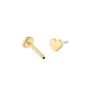 Sample Item: Classic Heart Nap Earrings sold by Maison Miru