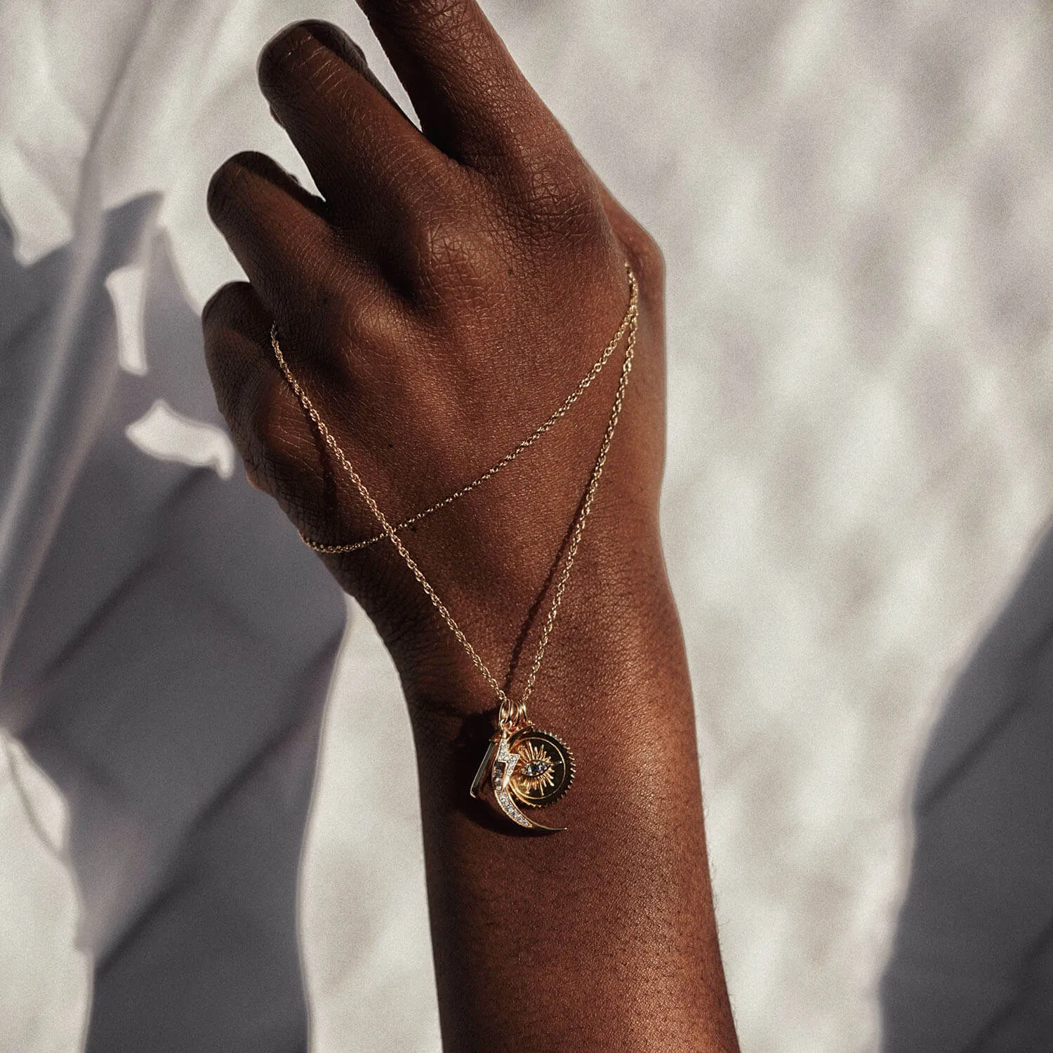 Mini Pave Lightning Charm sold by Maison Miru product image thumbnail 3