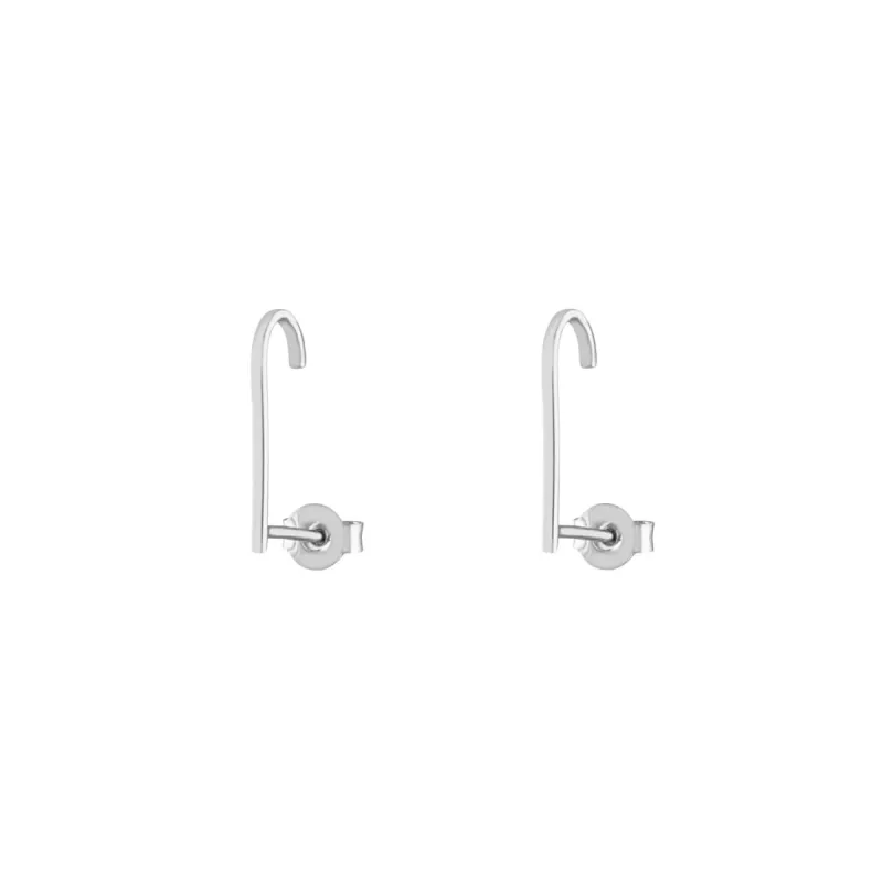 Sample Item: Classic Hook Earrings in Sterling Silver sold by Maison Miru