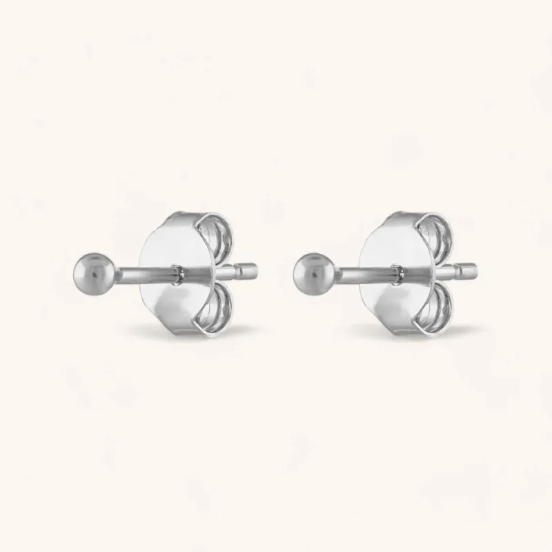 Little Secret Studs in Sterling Silver sold by Maison Miru