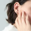 Infinite Ear Cuff in Sterling Silver sold by Maison Miru