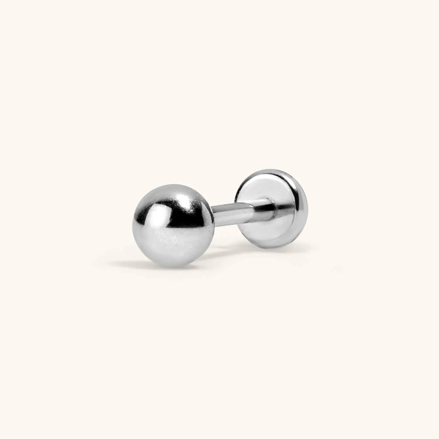 Little Sphere Push Pin Flat Back Earring sold by Maison Miru product image thumbnail 4