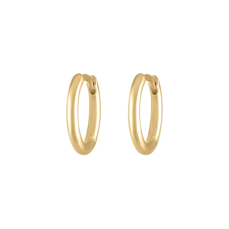 Sample Item: Classic Huggie Hoops sold by Maison Miru