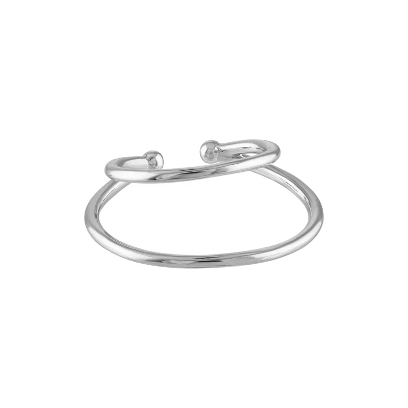 Sample Item: Modernist Ear Cuff in Sterling Silver sold by Maison Miru