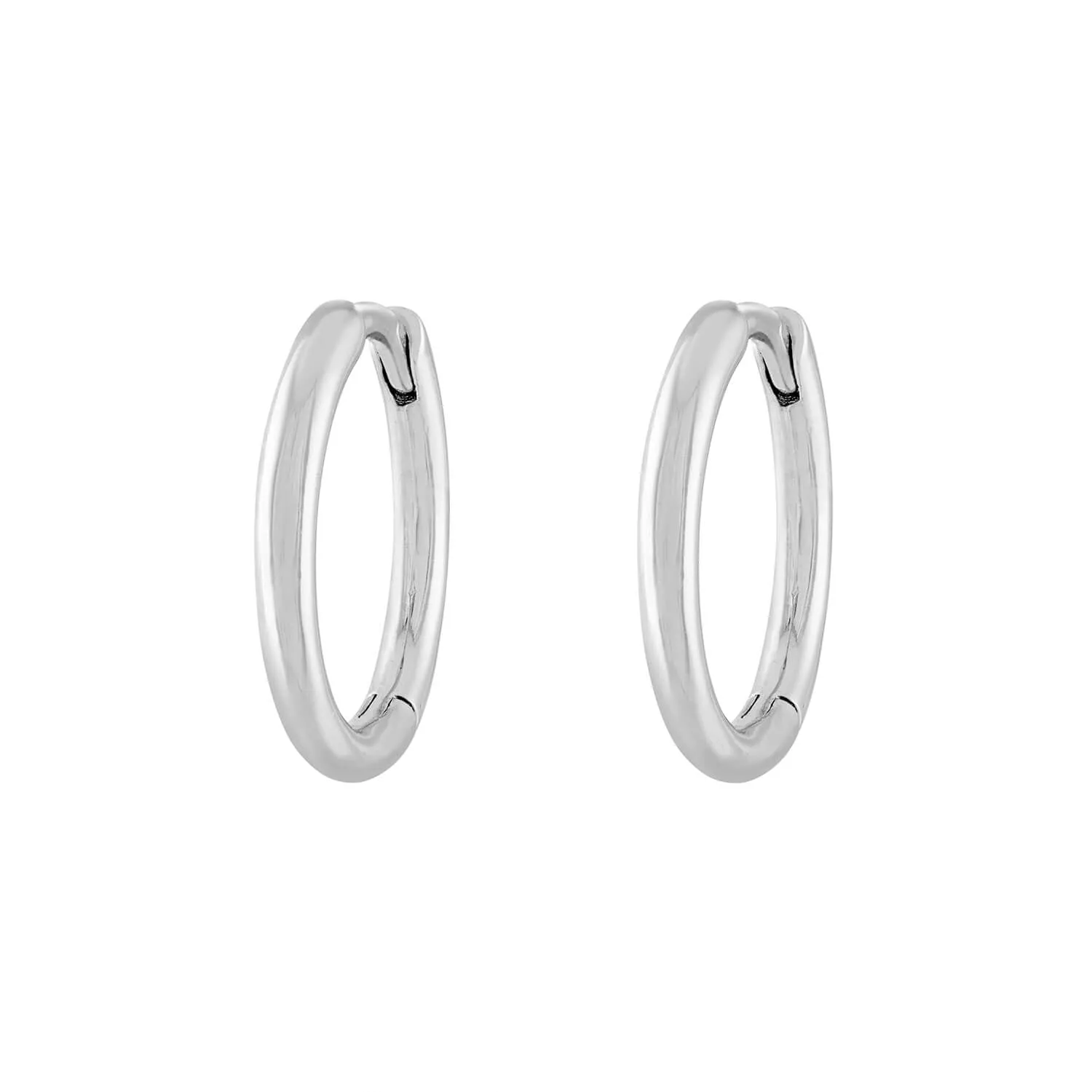 Classic Hoops in Sterling Silver sold by Maison Miru