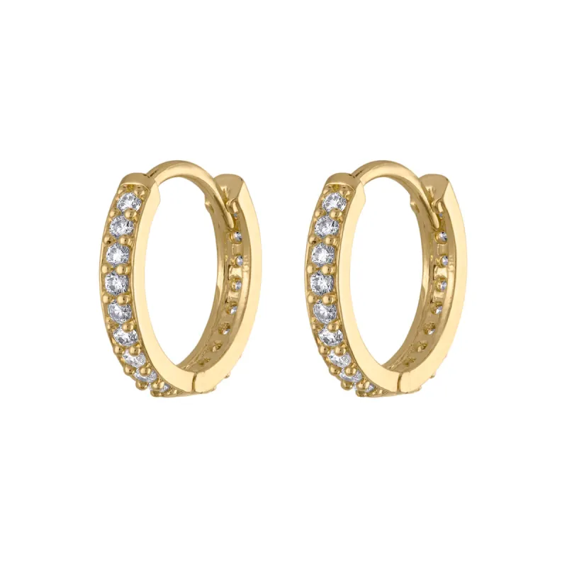 Sample Item: Eternity Hoop Earrings sold by Maison Miru