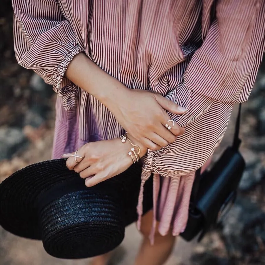 Sample Item: Starry Eyed Emoji Ring sold by Maison Miru product image thumbnail 3