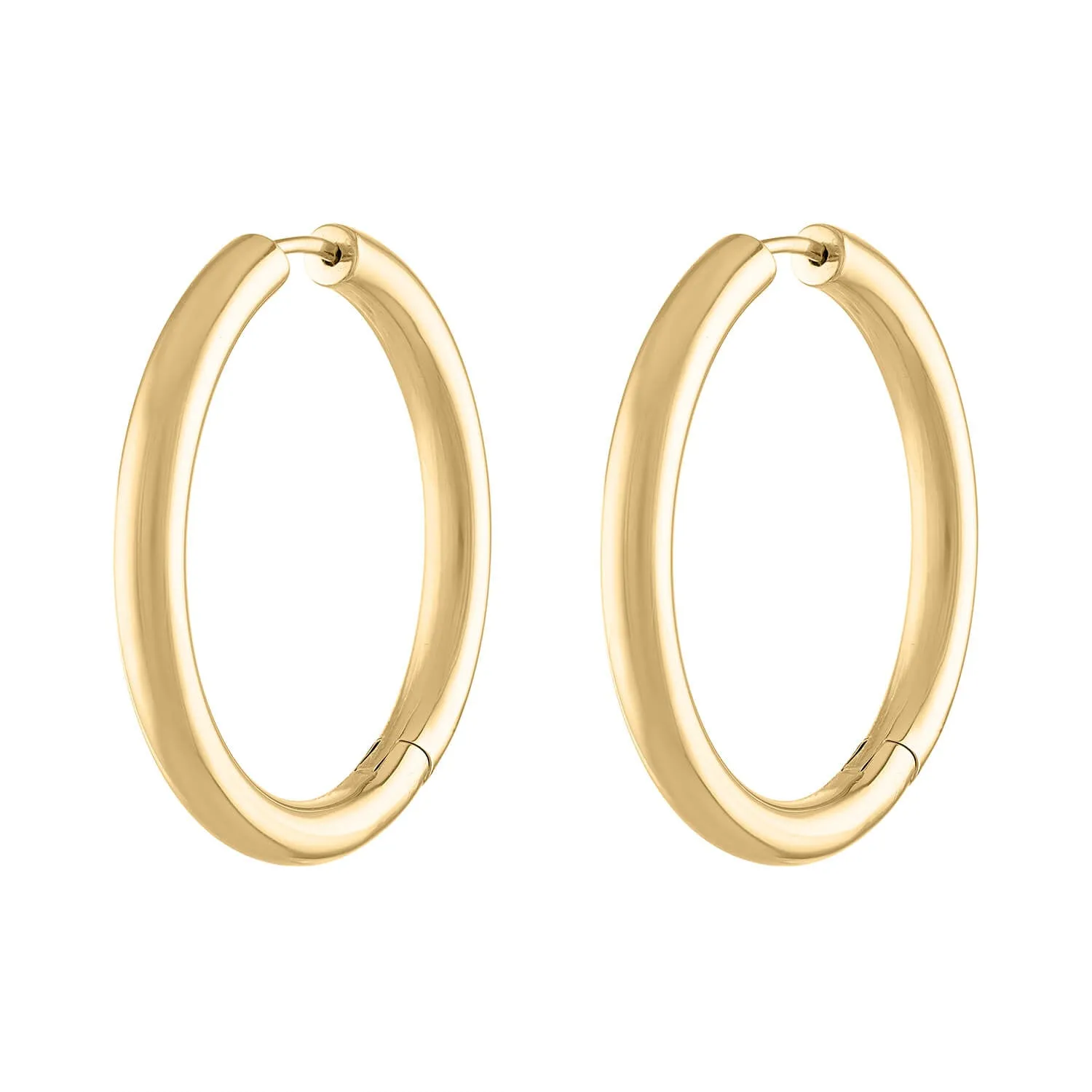 Sample Item: Chubby Hoops sold by Maison Miru product image thumbnail 3